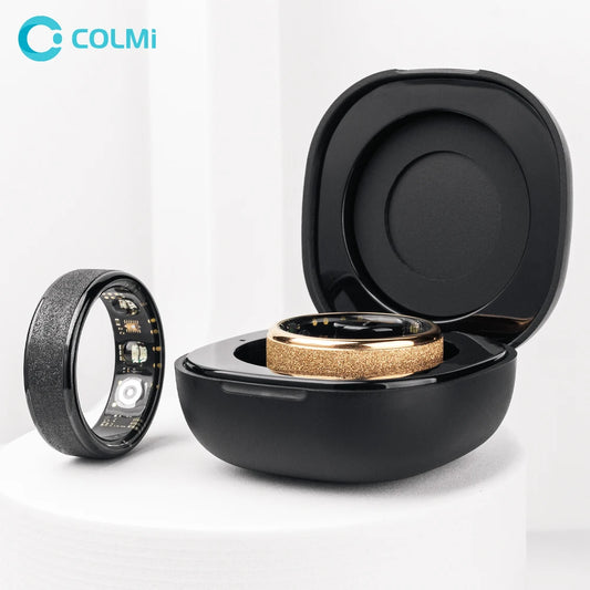 COLMI Elite Ring - Smart Health & Sleep Tracker Wearable with Premium Charging Case
