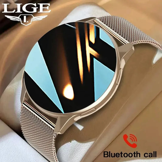 LIGE Elite Pro 2025 - Premium Smartwatch with Wireless Charging
