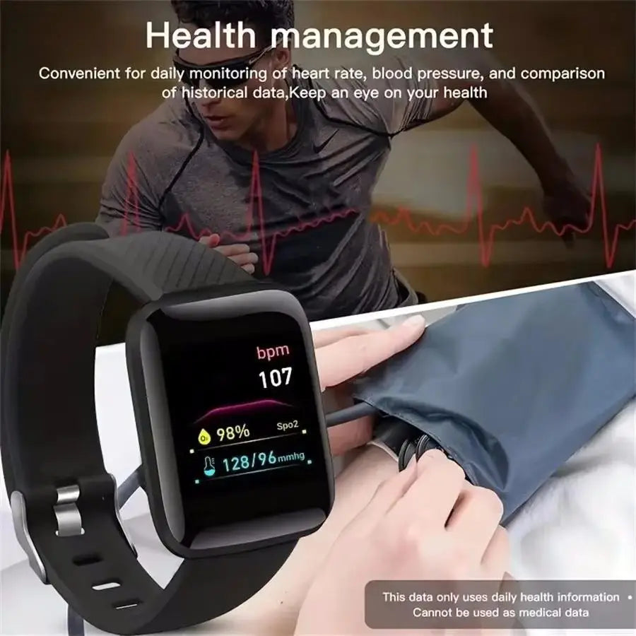 ProFit Sports Elite - Advanced Fitness Smartwatch with Pedometer