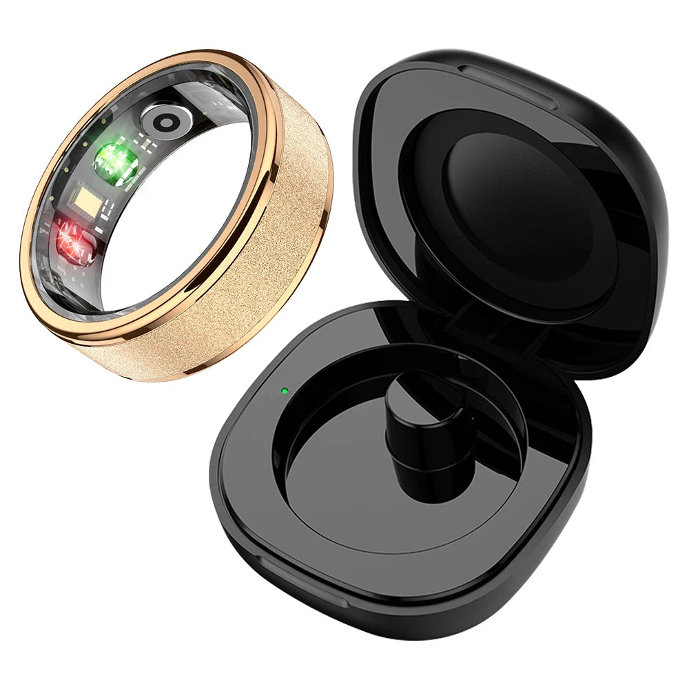 COLMI Elite Ring - Smart Health & Sleep Tracker Wearable with Premium Charging Case