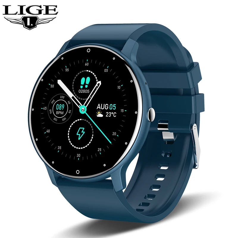 LIGE Luxe Pro - Full Touch Smartwatch for Women & Men