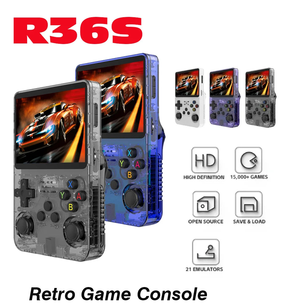 RetroMaster 3000 - Handheld Game Console with 15000+ Classic Games