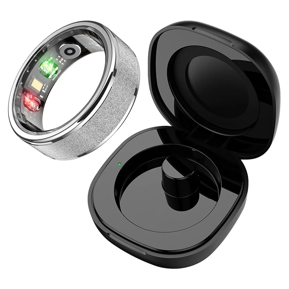 COLMI Elite Ring - Smart Health & Sleep Tracker Wearable with Premium Charging Case
