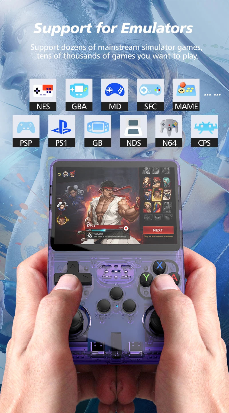 RetroMaster 3000 - Handheld Game Console with 15000+ Classic Games